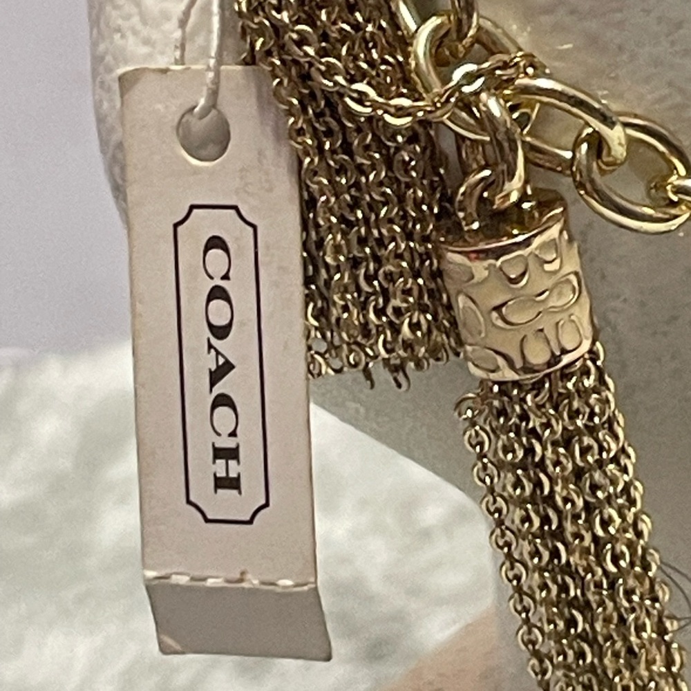 NWT Coach Tassel Charm Bracelet - Picture 3 of 8
